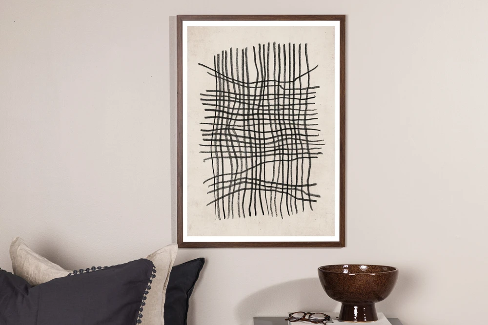 Venture Design Plakatas, Linijinė, 50x70 cm, Bėžio spalva