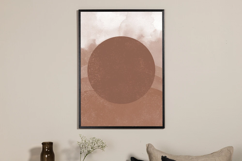 Venture Design Plakatas, Minkštos Atspalviai, 50x70 cm, Ruda