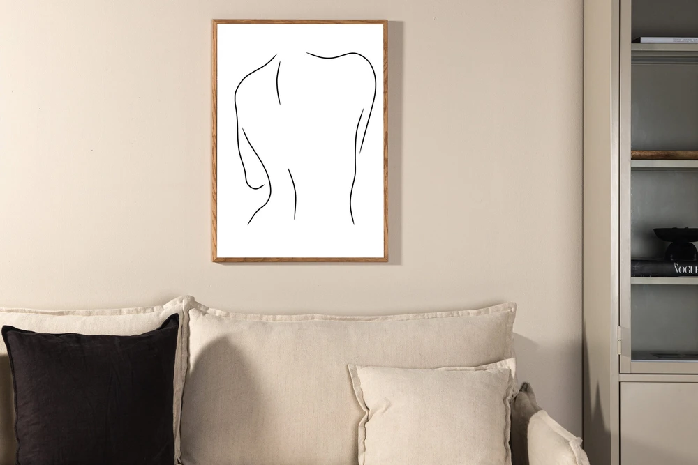 Venture Design Plakatas, moteriškas, 70x100 cm, Balta