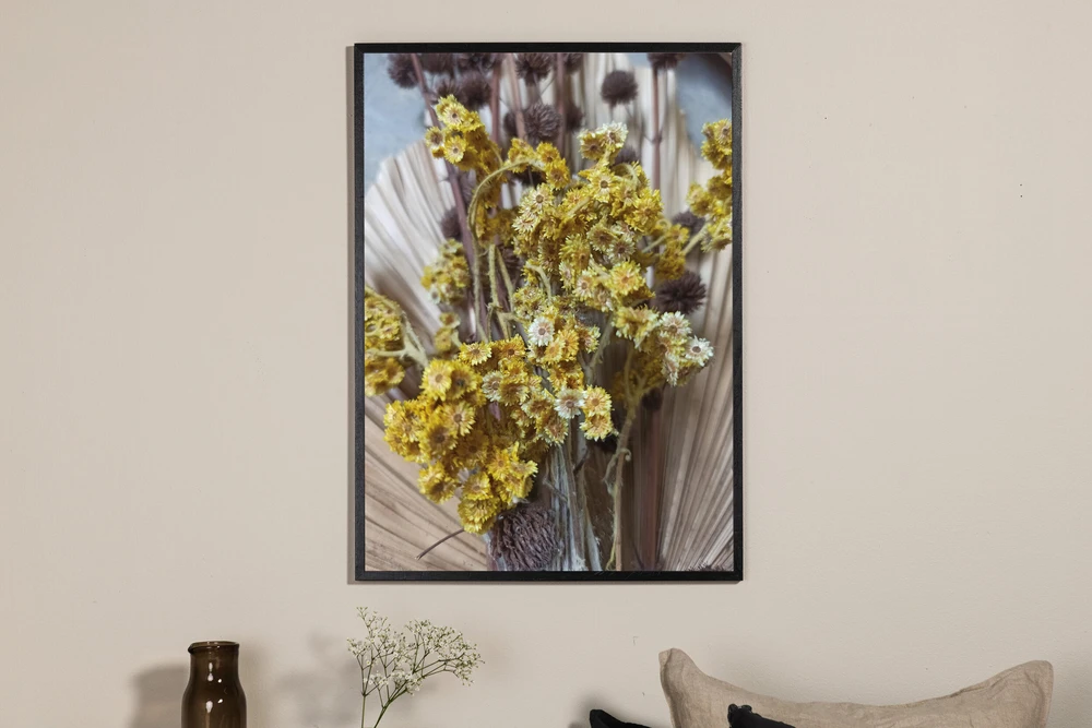 Venture Design Plakatas, puokštė, 70x100 cm, Geltona