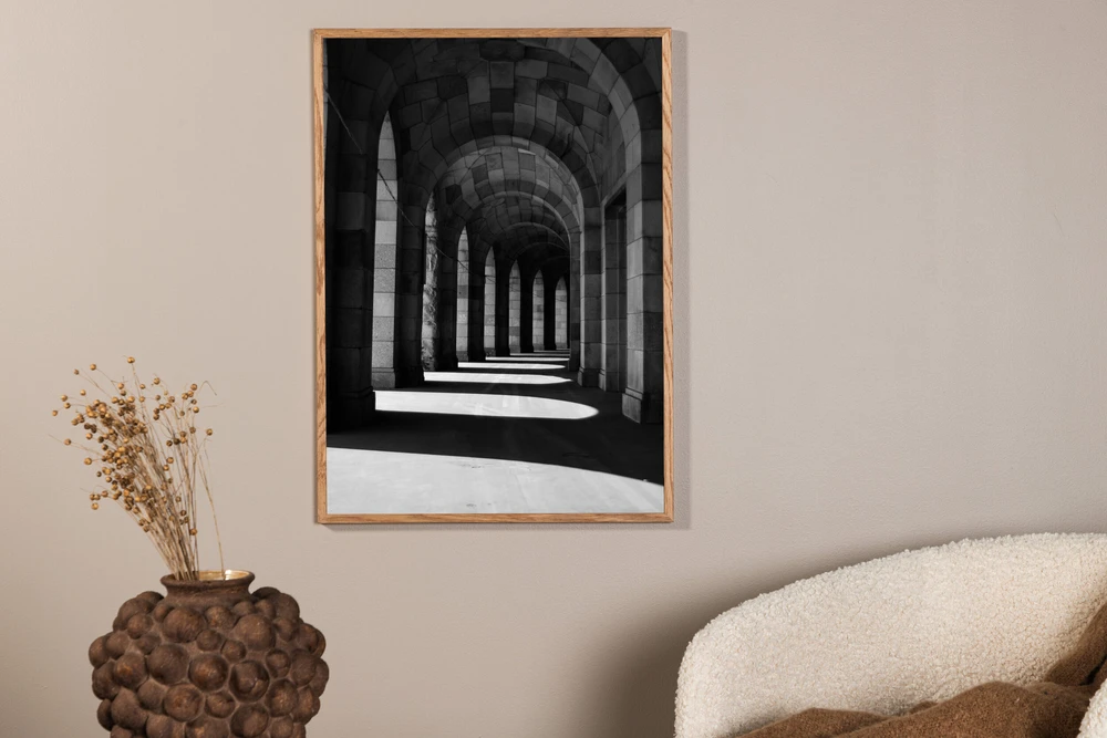 Venture Design Plakatas, takelis, 50x70 cm, Bežis