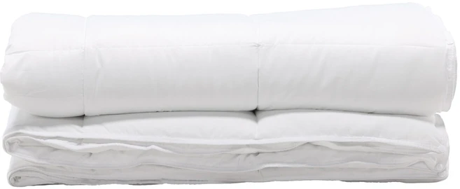 Venture Design Plyšinė antklodė Selma, 200x150 cm, Balta