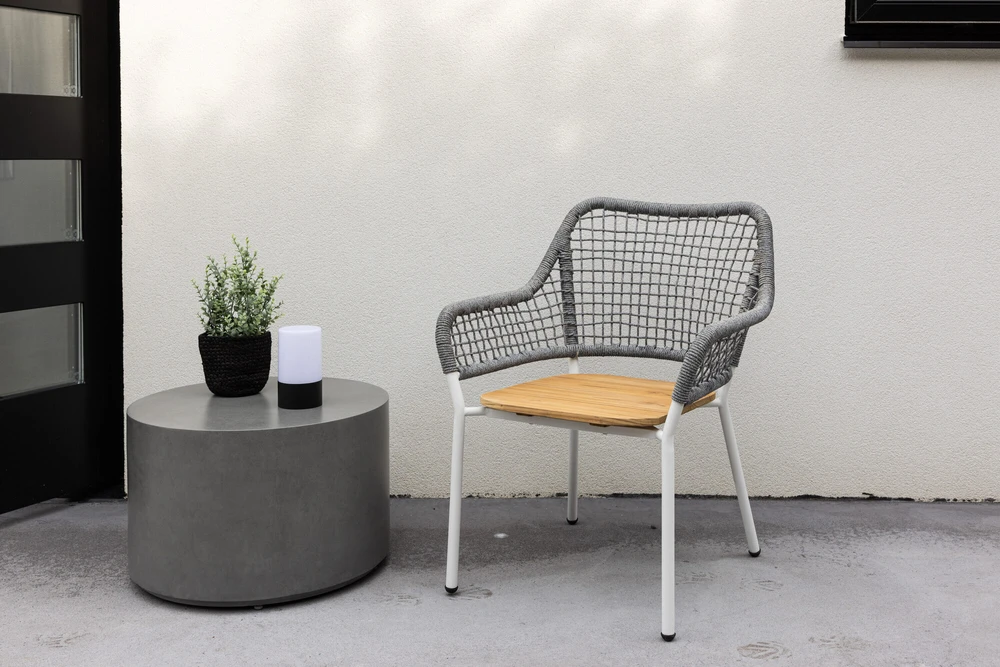Venture Design Poilsio kėdė, Amora, 55x59x88 cm, Pilka