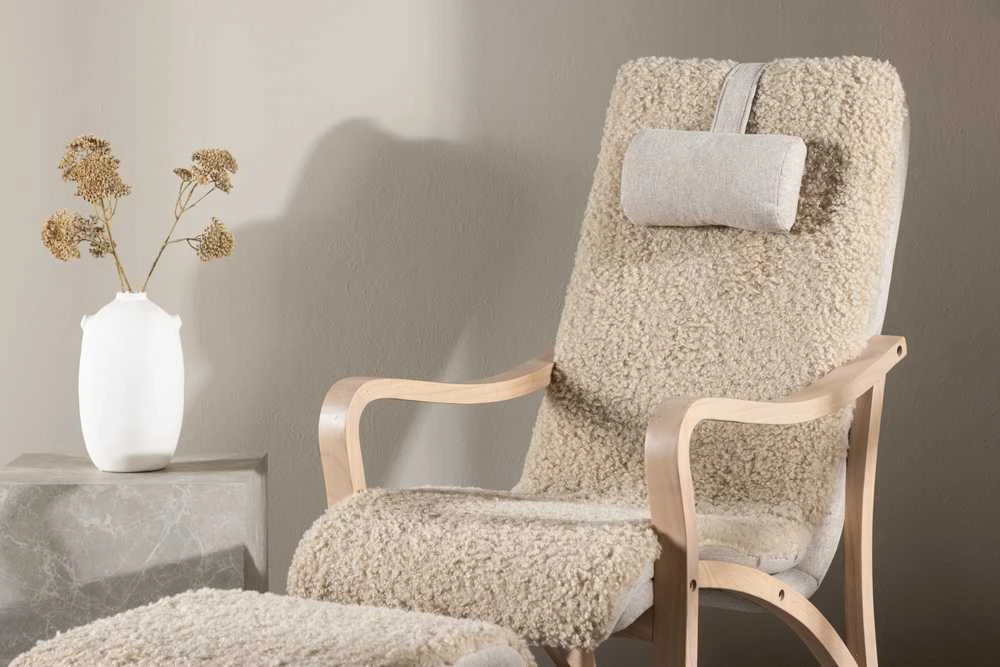 Sofa Venture Design Poilsio kėdė, Fårö, 89x60x107 cm, Ruda