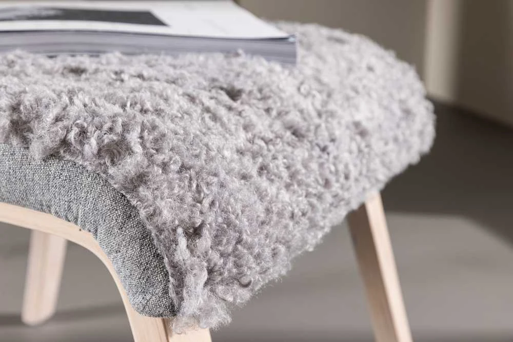 Sofa Venture Design Poilsio kėdė, Fårö, 89x60x107 cm, šviesiai pilka