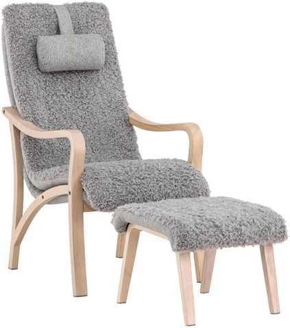 Sofa Venture Design Poilsio kėdė, Fårö, 89x60x107 cm, šviesiai pilka