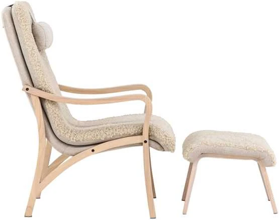 Sofa Venture Design Poilsio kėdė, Fårö, 89x60x107 cm, Ruda