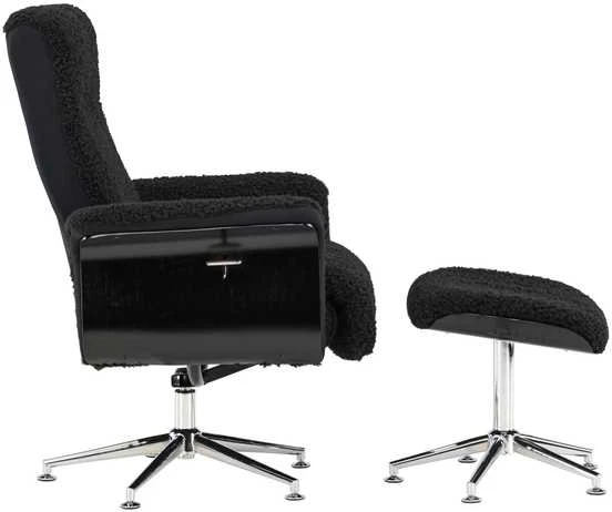 Venture Design Poilsio kėdė, Hagön, 82x82x112 cm, Tamsiai pilka