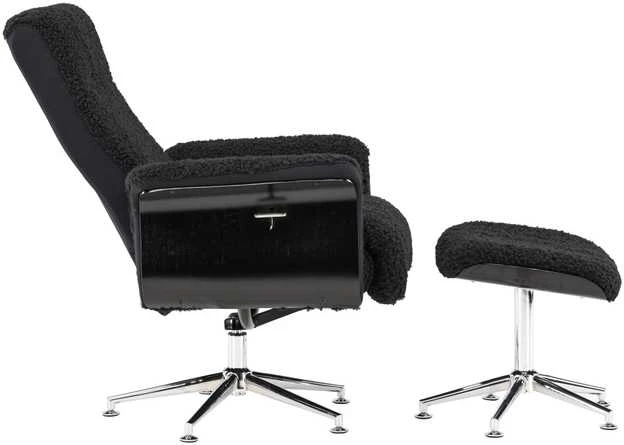 Venture Design Poilsio kėdė, Hagön, 82x82x112 cm, Tamsiai pilka