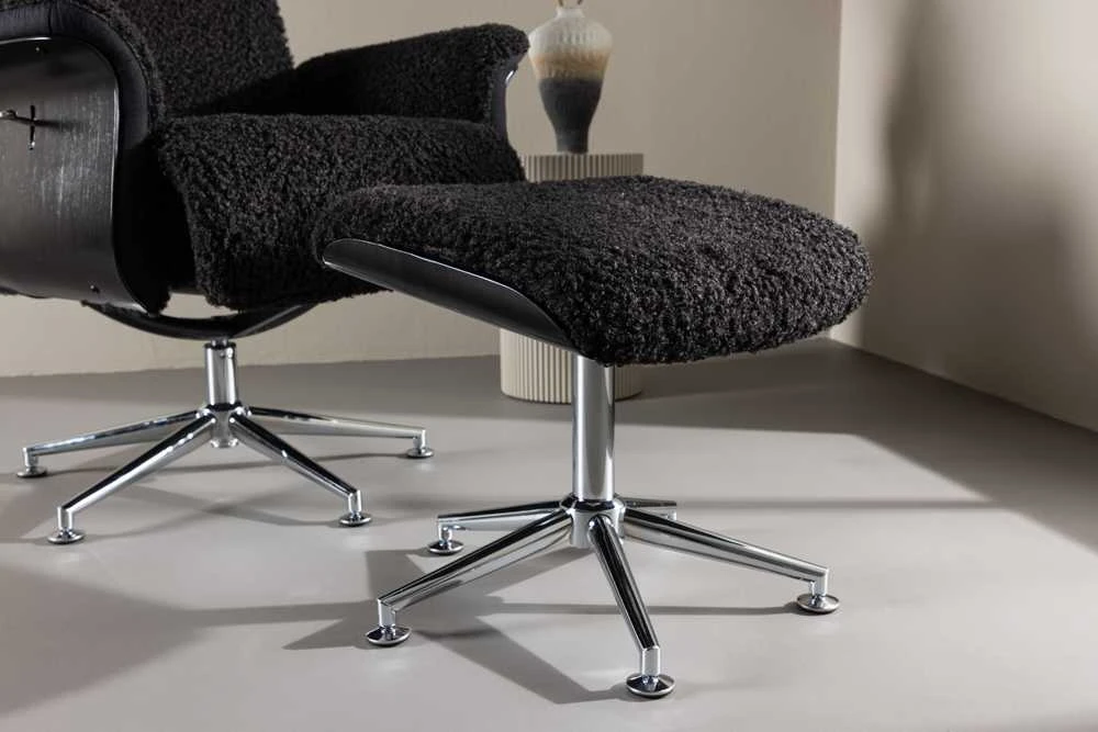 Venture Design Poilsio kėdė, Hagön, 82x82x112 cm, Tamsiai pilka