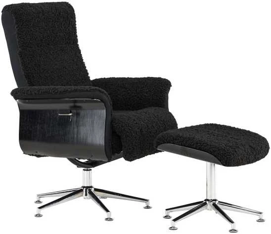 Venture Design Poilsio kėdė, Hagön, 82x82x112 cm, Tamsiai pilka