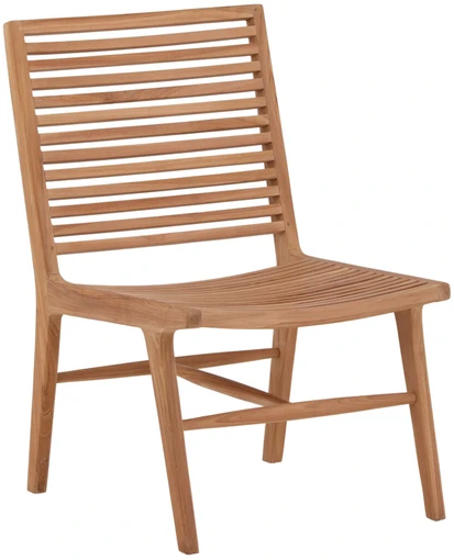 Venture Design Poilsio kėdė, juosta, 73x88x55 cm, Natūrali
