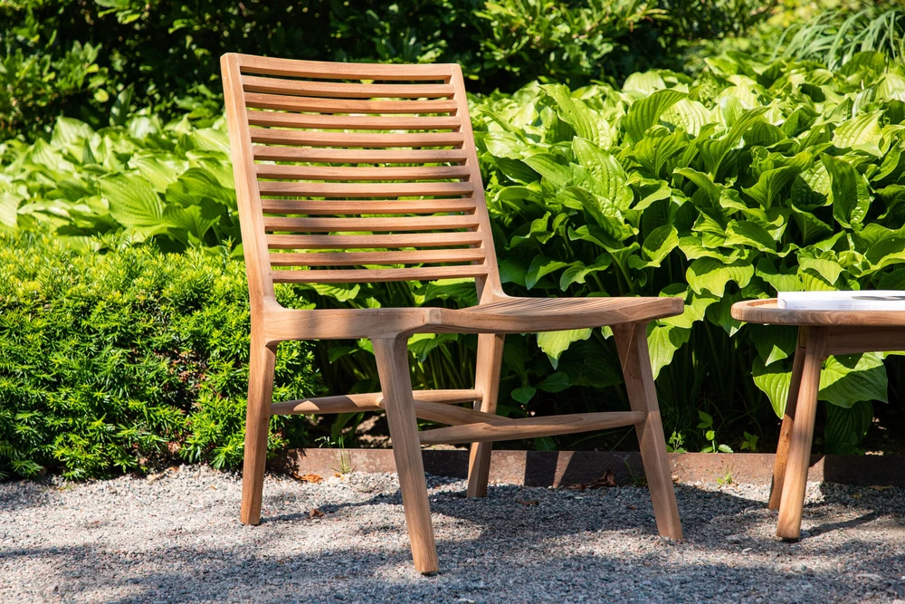 Venture Design Poilsio kėdė, juosta, 73x88x55 cm, Natūrali
