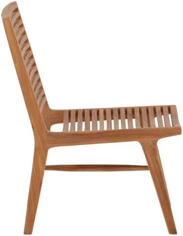 Venture Design Poilsio kėdė, juosta, 73x88x55 cm, Natūrali
