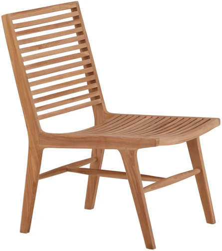 Venture Design Poilsio kėdė, juosta, 73x88x55 cm, Natūrali