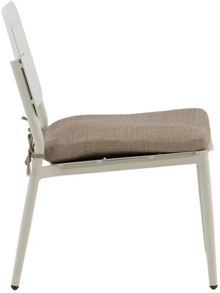 Venture Design Poilsio kėdė, Lina 2 vnt., 62x72.5x55 cm, kreminė spalvos