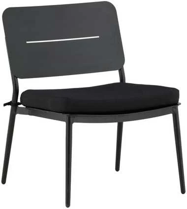 Venture Design Poilsio kėdė, Lina, 59x73x55 cm, Juoda