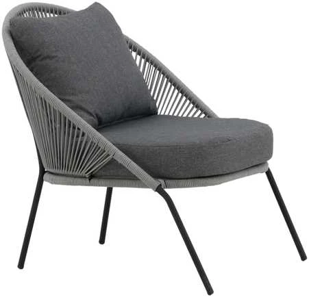 Venture Design Poilsio kėdė, Lindos 2 vnt., 85x78x73 cm, Pilka