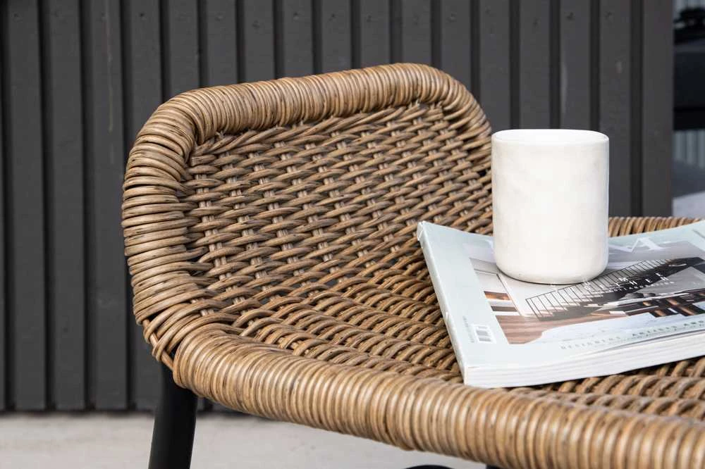 Venture Design Poilsio kėdė, Loreto, 87.5x98.5x86 cm, juoda