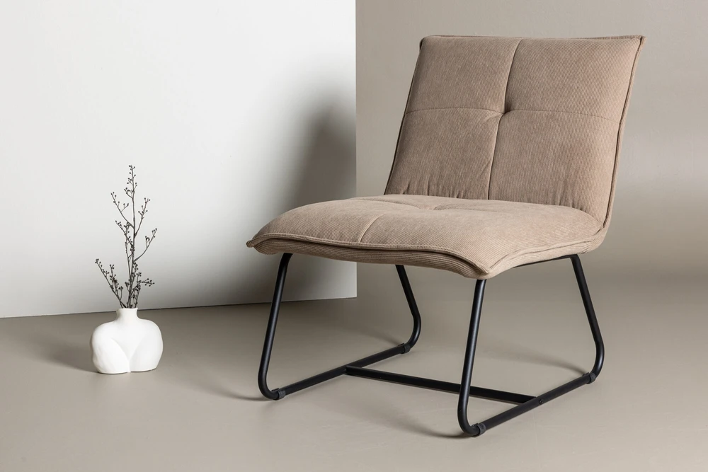 Venture Design Poilsio kėdė, Madison, 77x59x79 cm, Ruda