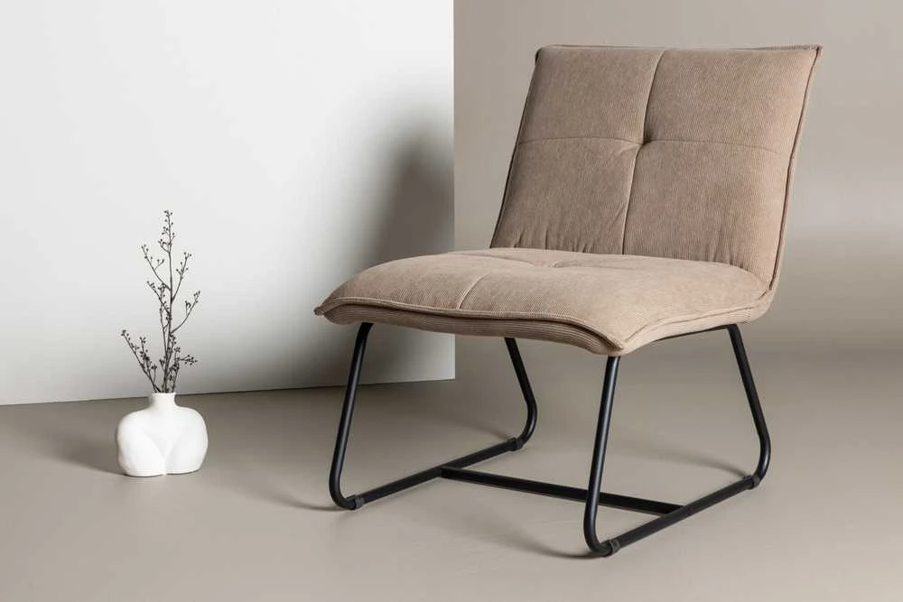 Venture Design Poilsio kėdė, Madison, 77x59x79 cm, Ruda