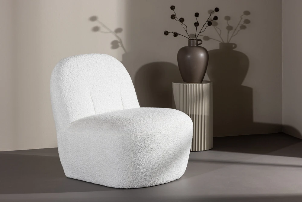Venture Design Poilsio kėdė, Mahla, 82x70x77 cm, Balta
