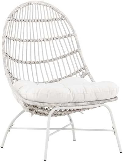 Venture Design Poilsio kėdė, Paulius, 94x69x73 cm, kreminė spalva