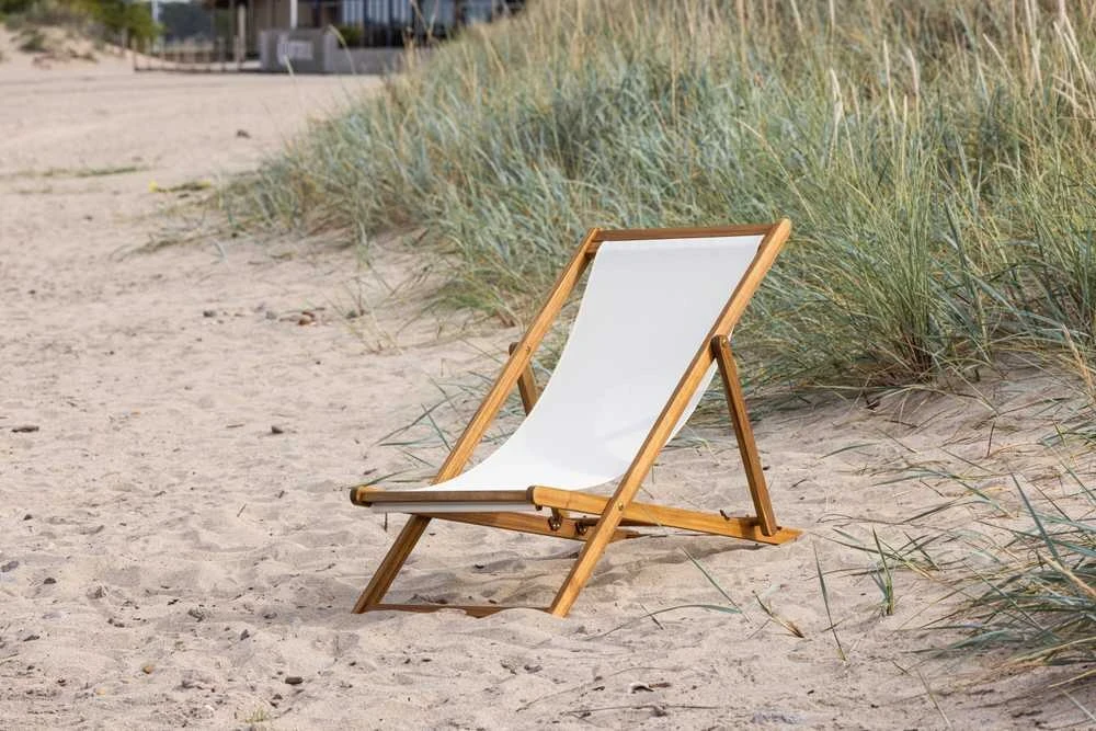 Venture Design Poilsio kėdė „Peachy“, 57x105x80 cm, kreminė spalva
