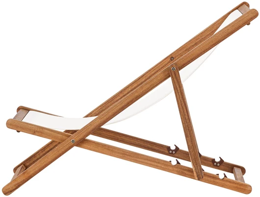 Venture Design Poilsio kėdė „Peachy“, 57x105x80 cm, kreminė spalva
