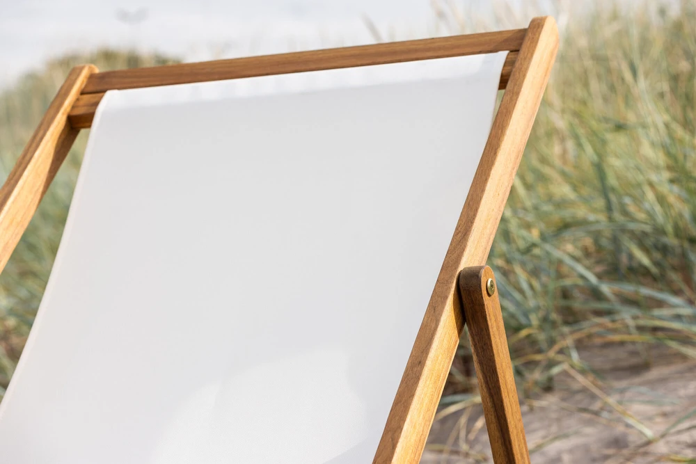 Venture Design Poilsio kėdė „Peachy“, 57x105x80 cm, kreminė spalva