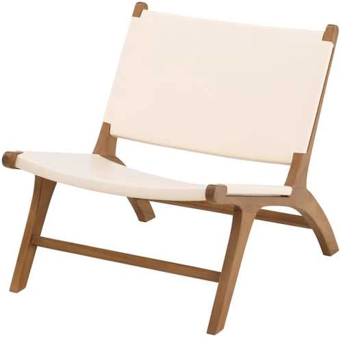 Venture Design Poilsio kėdė, Rike, 65x80x65 cm, kreminė spalva