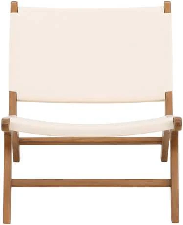 Venture Design Poilsio kėdė, Rike, 65x80x65 cm, kreminė spalva