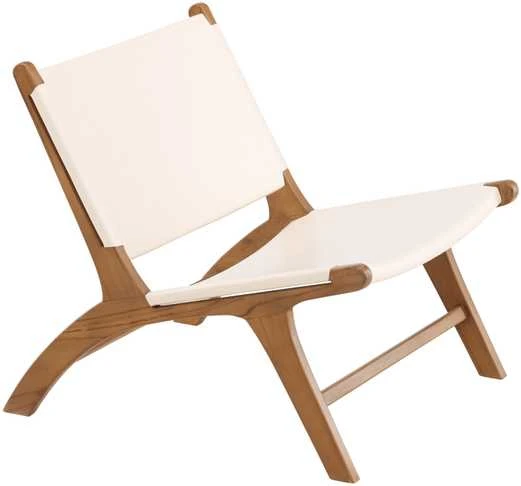 Venture Design Poilsio kėdė, Rike, 65x80x65 cm, kreminė spalva