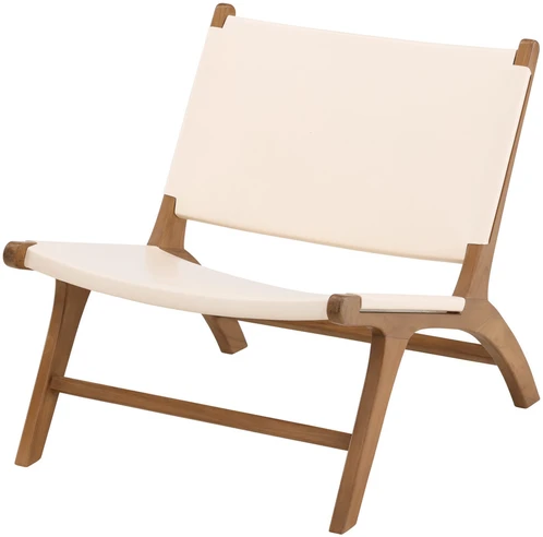 Venture Design Poilsio kėdė, Rike, 65x80x65 cm, kreminė spalva