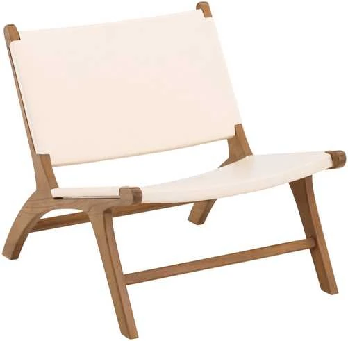 Venture Design Poilsio kėdė, Rike, 65x80x65 cm, kreminė spalva