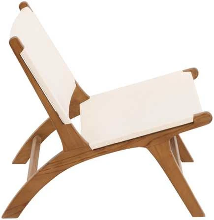 Venture Design Poilsio kėdė, Rike, 65x80x65 cm, kreminė spalva