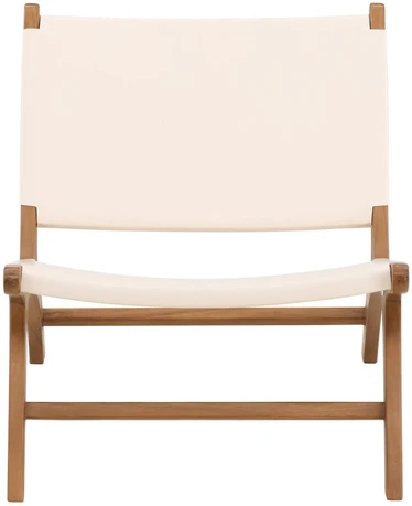 Venture Design Poilsio kėdė, Rike, 65x80x65 cm, kreminė spalva