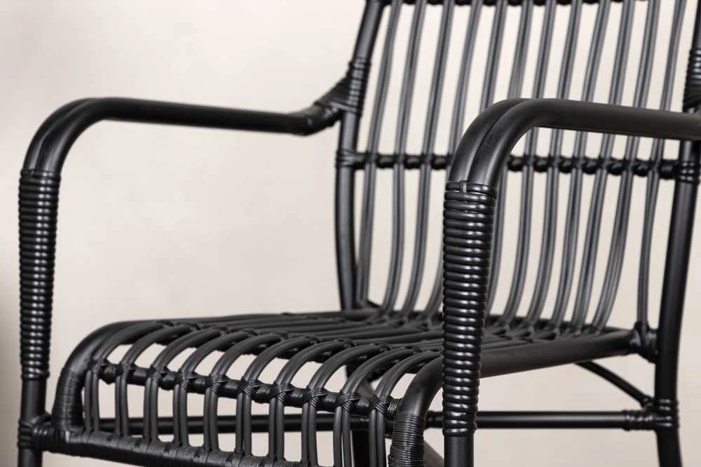 Venture Design Poilsio kėdė, Rizal, 64x90x57 cm, Juoda