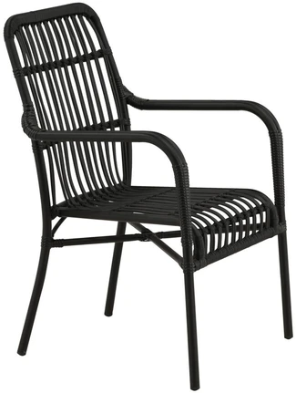 Venture Design Poilsio kėdė, Rizal, 64x90x57 cm, Juoda
