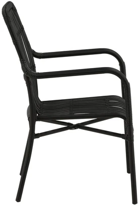 Venture Design Poilsio kėdė, Rizal, 64x90x57 cm, Juoda