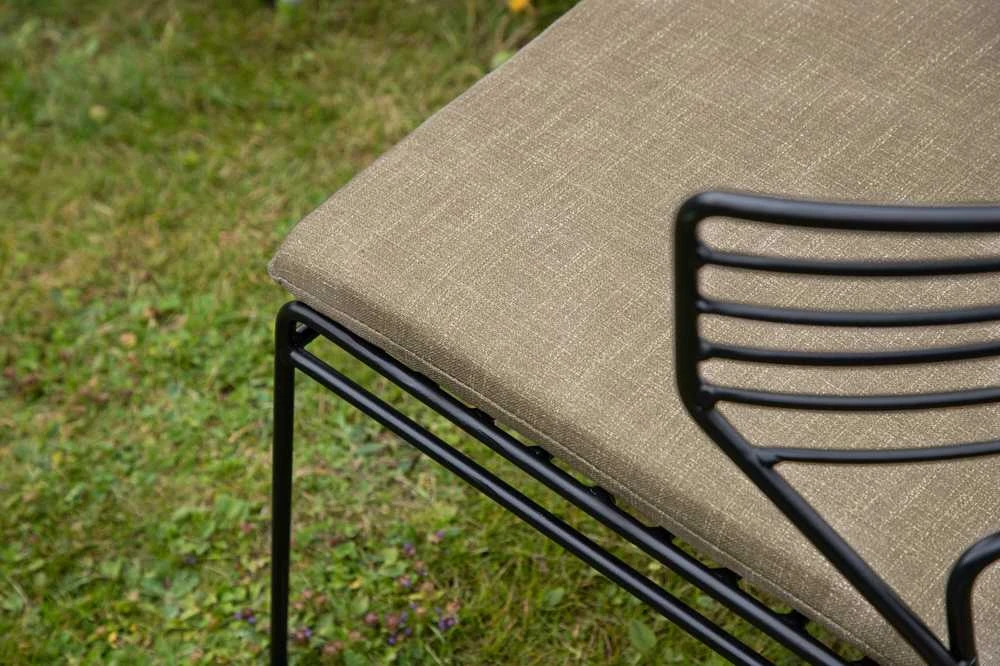 Venture Design Poilsio komplektas, Milano, 66x76x59 cm, Juoda