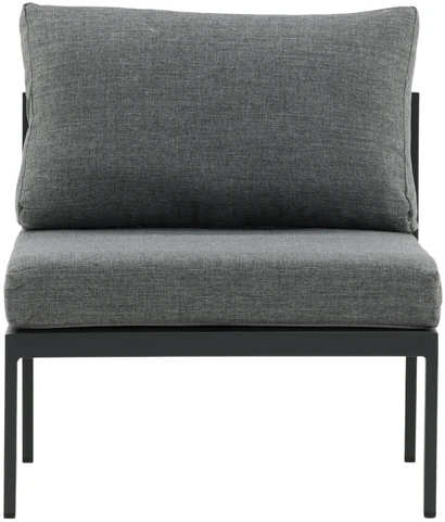 Venture Design Poilsio modulis, Copacabana vidurinė dalis, 70x74 cm, juoda