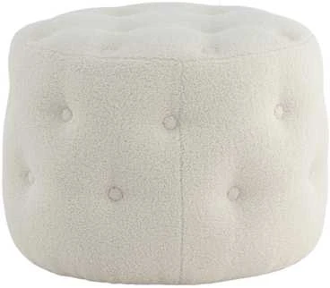 Venture Design Pufas, Benjaminas, 44x55 cm, Balta