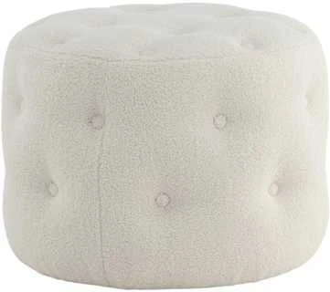 Venture Design Pufas, Benjaminas, 44x55 cm, Balta