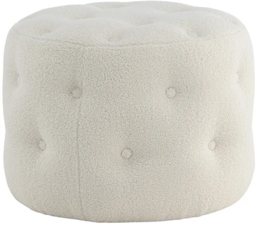 Venture Design Pufas, Benjaminas, 44x55 cm, Balta