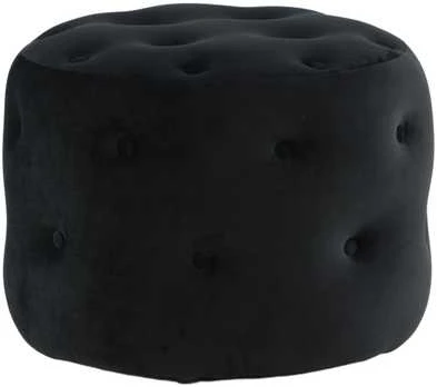 Venture Design Pufas, Benjaminas, 55x44 cm, Juodas
