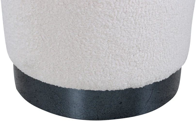 Venture Design Pufas, Benji, 42,5x35 cm, Balta