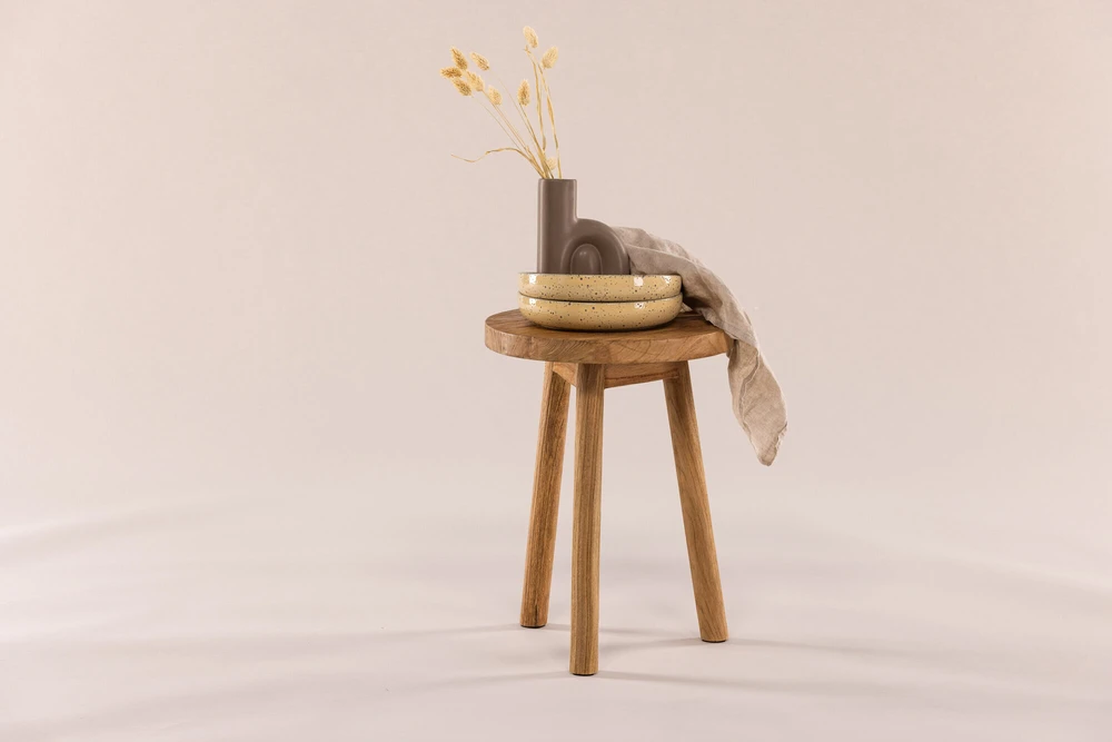 Venture Design Pufas, Bohus, ø33 cm, Ruda