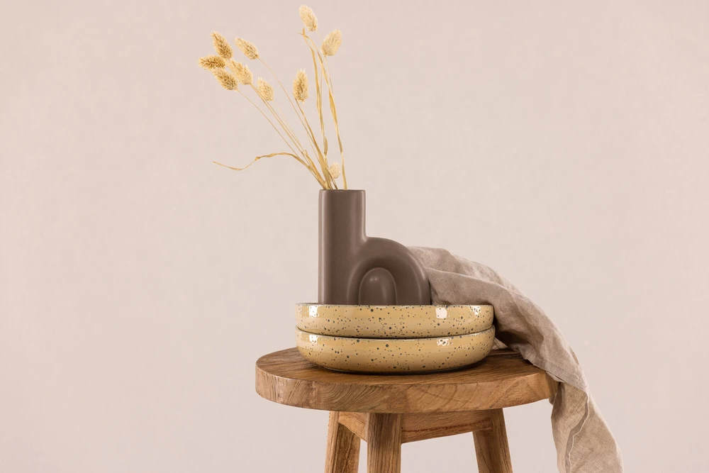 Venture Design Pufas, Bohus, ø33 cm, Ruda