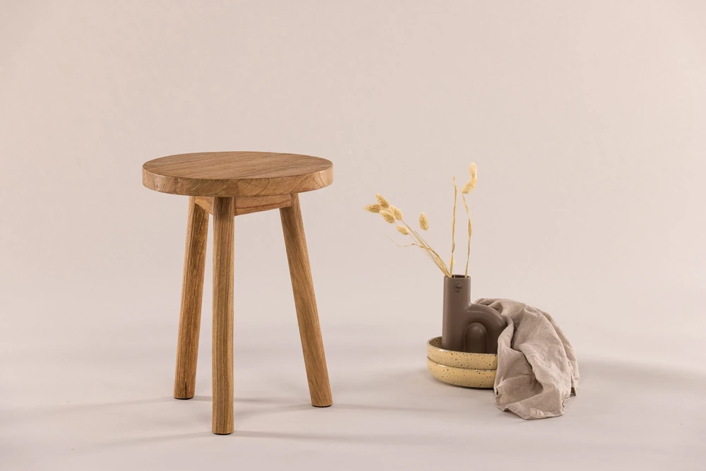 Venture Design Pufas, Bohus, ø33 cm, Ruda
